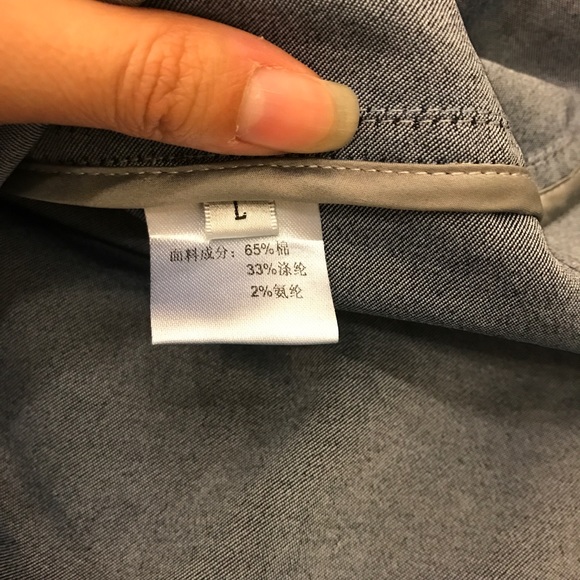 NWT/NWOT Elenyun L/S Collared Denim Midi Dress - Picture 6 of 6